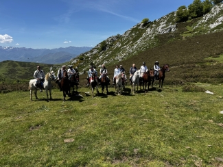 Hose ride in Spain