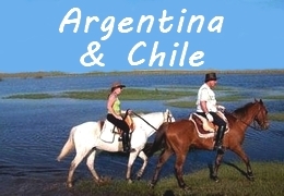 horseback riding in Argentina and Chile