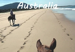 horseback riding in Australia