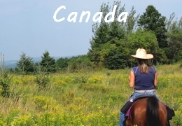 equestrian holiday in Canada