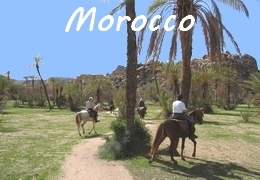 Horse riding in Morocco