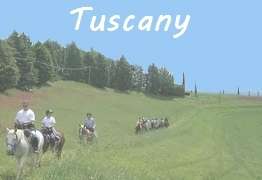 Horse riding holiday in Tuscany