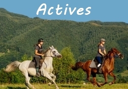 Active horseback riding
