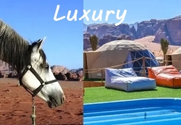 luxury equestrian vacation in Jordan