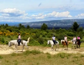 Equestrian holiday Provence
